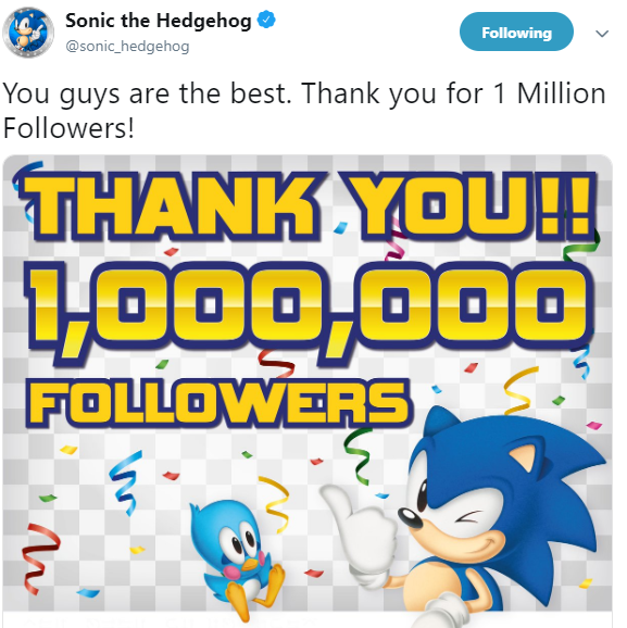 sonic customer service followers