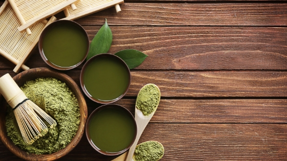 matcha tea powder