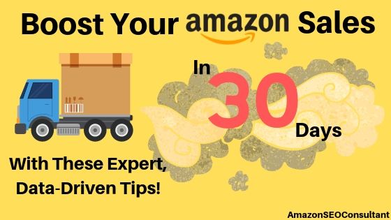 boost amazon sales