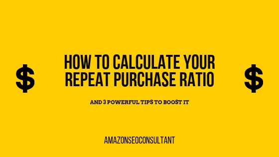 calculate repeat purchase ratio