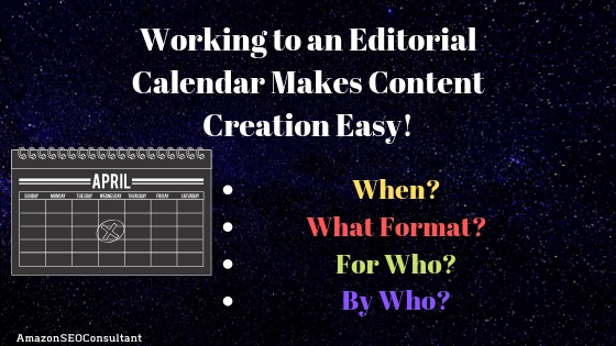 content marketing editorial calendar