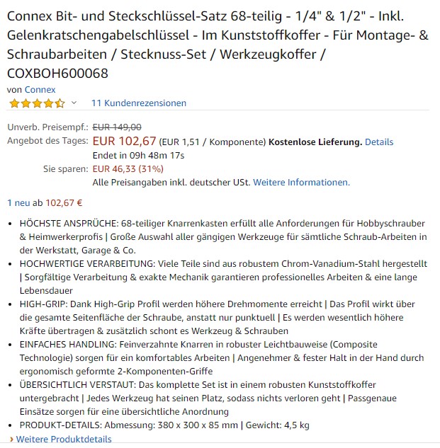 european amazon listings