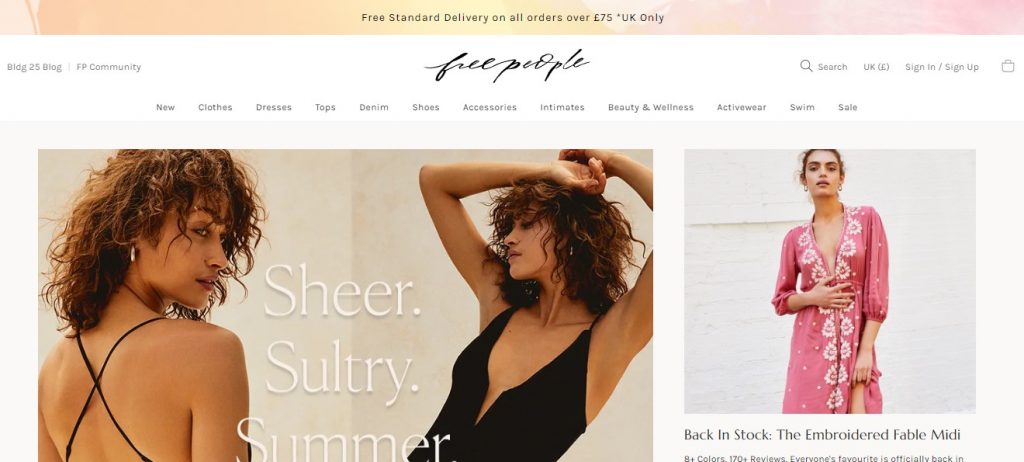 best ecommerce sites for fashion