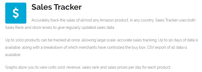 amazon sales rank tracker