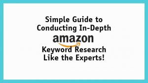 how to do amazon keyword research