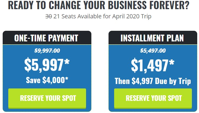 sourcing summit pricing