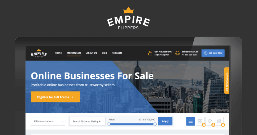empire flippers marketplace