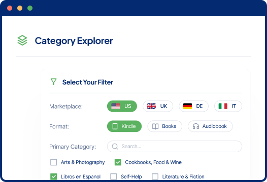 bookbeam category explorer